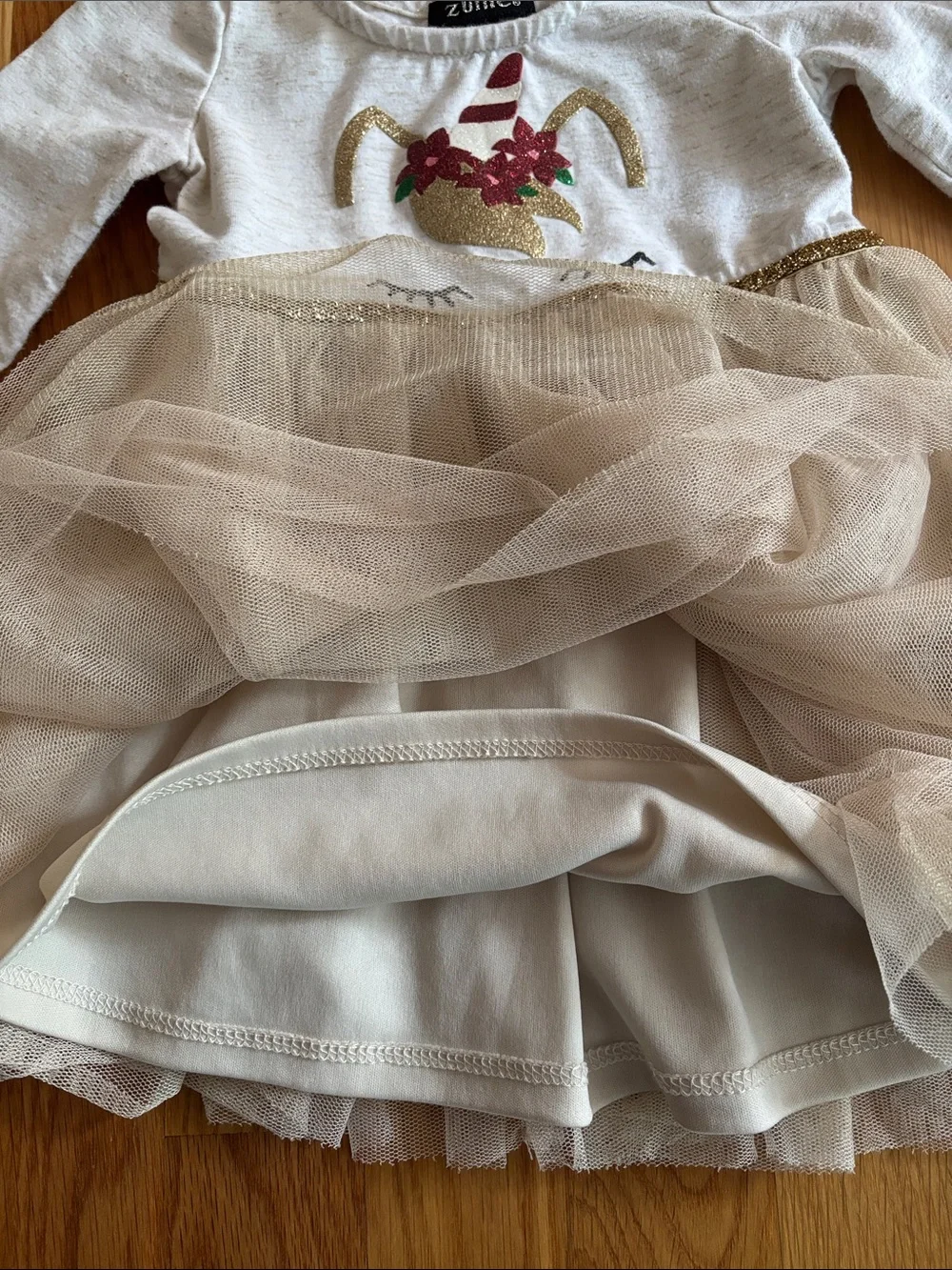 2T Unicorn Tutu Skirt Dress